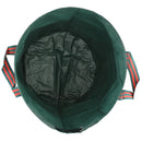 Set 3 Sacchi per Rifiuti da Giardino Ø67x84 cm da 300 L Richiudibili e Riutilizzabili Verde  