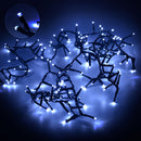 Luci di Natale filo 1200 Led bianco freddo con controller 63m