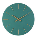 Orologio da Parete  Ø60x5 cm in Legno TimeLine Verde