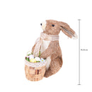 Coniglio con Cesto 21 H 29 cm 