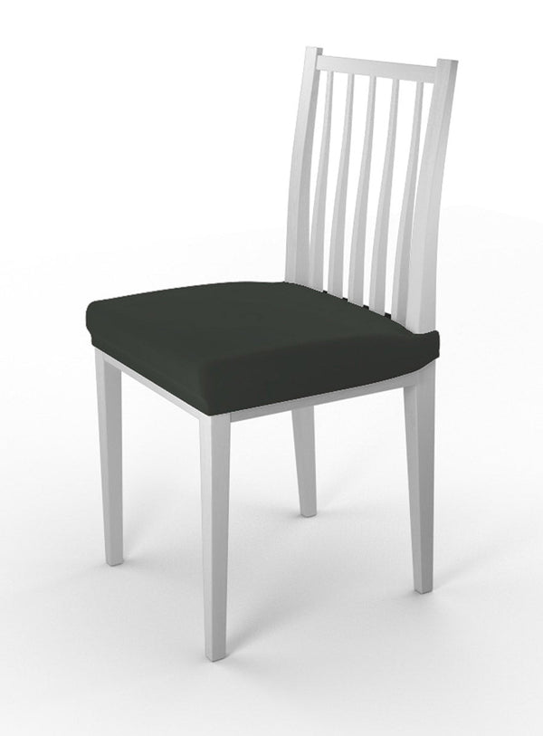 Set 2 Coprisedie Elasticizzati in Poliestere Grigio prezzo