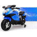 Moto Motocicletta Elettrica per Bambini 6V Kidfun Sportiva Blu