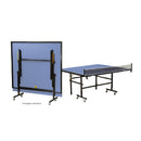 Tavolo da Ping Pong Pieghevole con Tendirete per Esterno Azzurro      