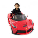 Macchina Elettrica per Bambini 12V La con Licenza Ferrari la Rossa