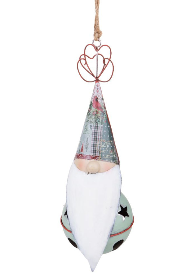 prezzo Addobbi Natalizi Sfera Babbo Natale da Appendere Ø 16 cm in Metallo