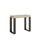 Consolle Allungabile 90-196x40x77 cm Tecno Small Premium Cashmere Telaio Antracite