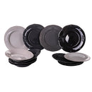 Servizio Piatti 12 Pezzi in Gres VdE Tivoli 1996 Duchessa Stones