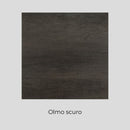 Mobile Lavatoio Vasca Zeus in MineralMarmo Apertura a 2 Ante 60x46x84 cm Olmo Scuro