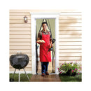 Tenda Zanzariera Magnetica 18 Magneti 120x250 cm per Porte e Finestre Nera