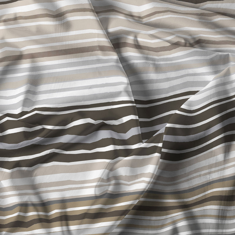 Set Lenzuola con Stampa Sopra Sotto e Federe Linea River Tigri Varie Misure