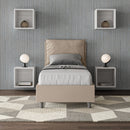 Letto Singolo Antea Tortora Varie Misure