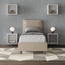 Letto Singolo Antea Tortora Varie Misure