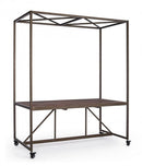 Tavolo Espositore con Tetto 180x220H in Metallo