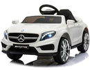 Macchina Elettrica per Bambini 6V con Licenza Mercedes AMG GLA 45 Bianca