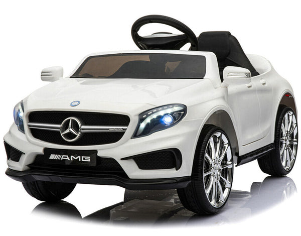 Macchina Elettrica per Bambini 6V con Licenza Mercedes AMG GLA 45 Bianca sconto