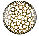 Plafoniera da Interno a LED in Plastica Nero Opaco