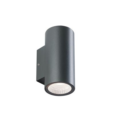 sconto Applique da Esterno a LED 3W+3W 4000K Sovil Grigio