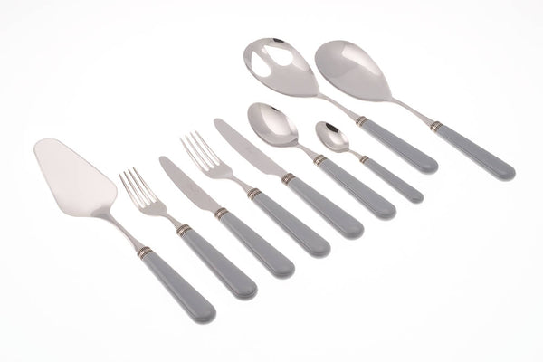 Servizio Set di Posate 75 Pezzi in Acciaio Inox Rivadossi Sandro Mistral Grigio sconto