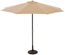 Ombrellone da Giardino Ø3 mt Struttura in Alluminio Michigan Sabbia