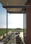 Pannello Radiante Riscaldante ad Infrarossi 209,5x21,5x7 cm 3200W Sined  Nero