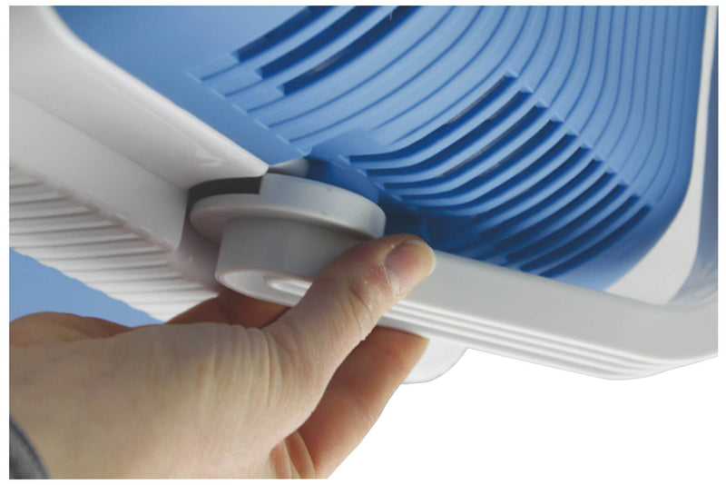 Frigo Portatile Termoelettrico Caldo/Freddo 24 Litri 49W Kooper Blu