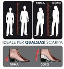 Set 10 Plantari Alzatacco H5 cm in Silicone Morbido Trasparente