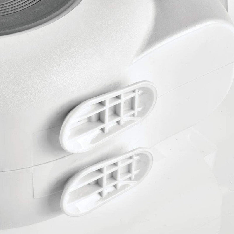 Stendibiancheria Salvaspazio Estendibile Max 15 m Bianco e Grigio