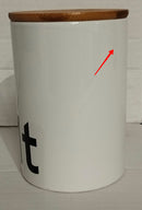 Barattolo Sale Ø10x15 cm 700 ml in Gres VdE Tivoli 1996 Bamboo Seconda Scelta