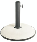 Base per Ombrellone da Giardino Ø41,5 cm 15 Kg in Ferro Soriani Bianco