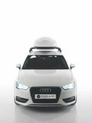 Box Cofano Auto Portatutto da Tetto 420L Modula CS Beluga Bianco Lucido