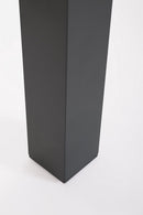Tavolo Allungabile da Esterno 135-270x90x75h cm in Alluminio Cliv Antracite  