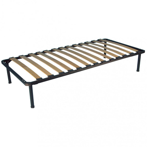 Rete Ortopedica Sanremo Singola 80x190x30 h cm in Acciaio Nero prezzo