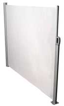 Tenda Laterale Frangivista da Giardino 3x1,6m in Alluminio e Tessuto Grigio