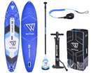 SUP Tavola Gonfiabile 365x84x15 cm con Pagaia Zaino e Accessori Wattsup Marlin Blu