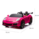 Macchina Elettrica per Bambini Licenza Ruf Big 24V Rosa  