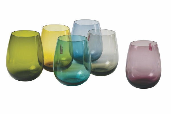 prezzo Set 6 Bicchieri Acqua in Vetro Villa d'Este Home Tivoli Happy Hour