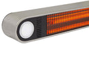 Stufa Elettrica da Soffitto per Esterno 1500W Qlima PEC3015S Silver
