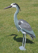 Airone Ornamentale da Giardino in Plastica H70 cm Rama