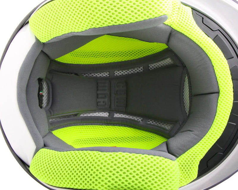 Casco Demi-Jet per Scooter Visiera Lunga CGM Taormina 107R Titanium Opaco Varie Misure