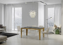 Tavolo Allungabile 160-420x90x77 cm Flame Evolution Cemento