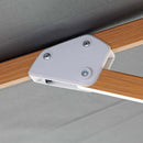 Ombrellone da Giardino Decentrato 3x4m Roma Wood nero