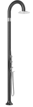 Doccia da Esterno Giardino Miscelatore Deviatore e Doccetta Mobile Arkema Funny Yin Top Line Perla 