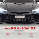 Macchina Elettrica per Bambini 12V con Licenza Audi E-Tron GT Nera