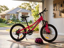Bicicletta Mountain Bike per Bambini Unisex 20" MTB Phoenix 7V in Acciaio Fucsia