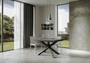 Tavolo Allungabile 120-380x90x77 cm Volantis Evolution Cemento