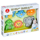 Puzzle Animali Gioco Prima Infanzia Neonato 6 Pz Giocattolo Bambini Educativo
