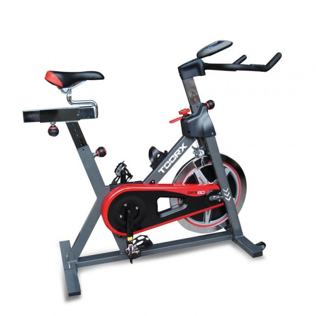 Spin Bike Volano 18Kg 125Kg Max Leva di Sicurezza Toorx SRX-60