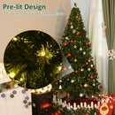Albero di Natale Artificiale 210 cm 960 Rami 300 LED  Pino Verde