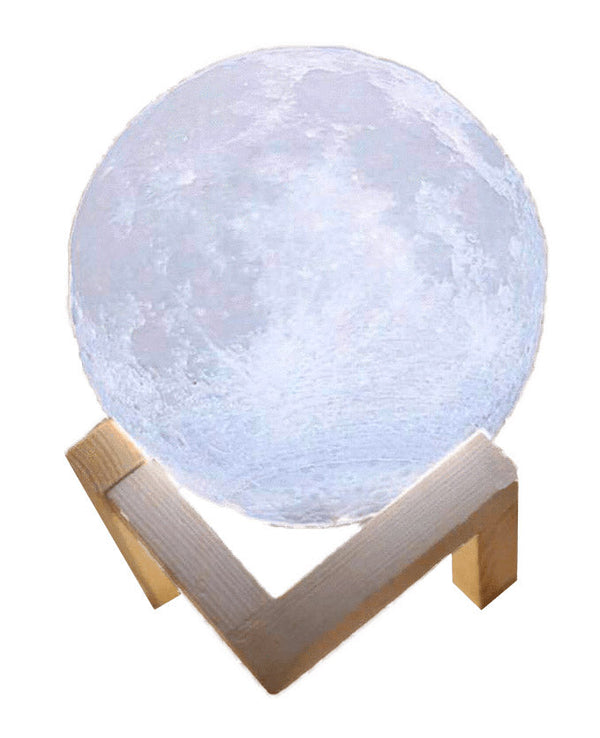 sconto Lampada da Tavolo a LED 3D Accensione Touch a Forma di Luna