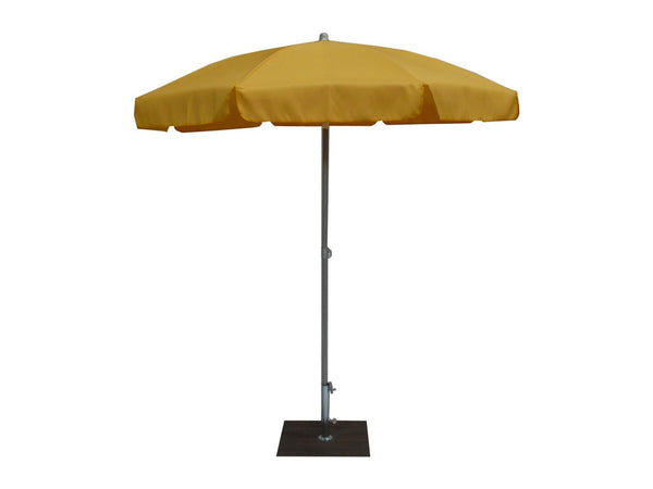 sconto Ombrellone da Giardino Ø2 m Palo Ø33 mm in Acciaio Maffei Borgo Giallo
